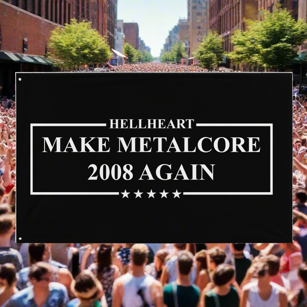 Make Metalcore 2008 Flag Flag